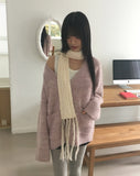 Serer Cable Surgery Muffler Knit Scarf