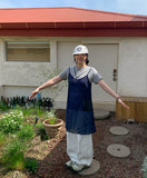 Murady Dot Layered Sleeveless Midi One Piece