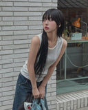 Bree Cutting Ribbed Sleeveless