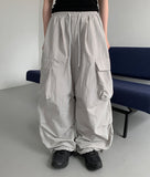 [unisex] Walton Nylon Banding String Parachute Cargo Pants