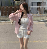 Detachable Pelvic Pad All Banding Cotton Shorts
