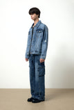 DRASTIC DAMAGE DENIM TRUCKER