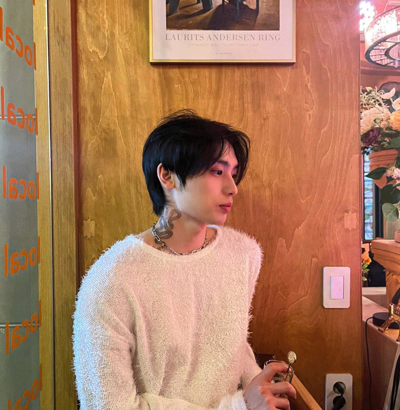 【COSYHARU】Paul Angora Knit Short Sleeve Ver COSYHARU (コシハル) - ポールアンゴラニット半袖ver / Paul