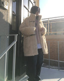 Mikal Overfit Fur Duffle Coat