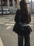 Dicka Nylon Pocket Multi-Shoulder Bag Backpack