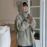 [unisex] Ralto hooded two-way over jumper