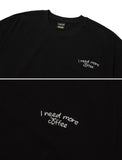 Coffe Bear Embroidery Short Sleeve Tee