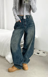 moity denim balloon pants