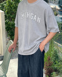 Pigment Overfit Michigan Short Sleeve T-Shirt