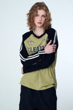 Glimy V-neck Long Sleeve