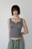 SLIT GOLGI SLEEVELESS