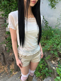 Amule Mesh Short Sleeve T-shirt