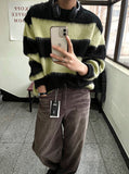 Cat washed corduroy pants