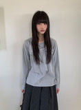 Hitforce Ribbon Round Long Sleeve Tee