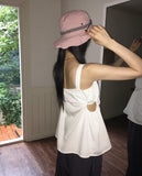 semble hole string sleeveless blouse