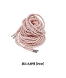 Strap eyelet cap string-long