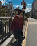 Scream Two-Way Knit Hooded Zip-Up