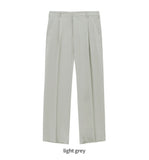 Burns Linen One Tuck Wide Slacks