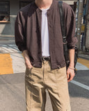 Summer Round Crop Cardigan