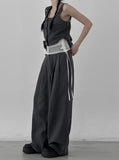 Kenta Linen Pintuck Slacks