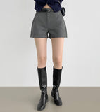 Luxurious Inner Clip Slacks Shorts