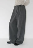 PINSTRIPE STRAP SLACKS