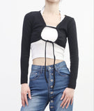 Melty String Sleeveless + Cardigan Set