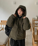 [Unisex] Mimalo Two-Way Wellon Hood Padding Jumper