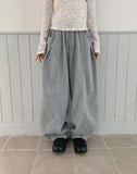 [unisex] Mihi Cut Wide Banding Pants