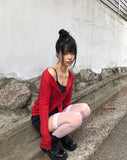 Huben Ribbed Long Sleeve Cardigan