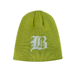 hand logo short beanie