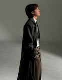 Grace Herringbone Wool Coat