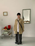 [unisex] Fleury vintage check over shirt