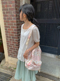 Lua Vintage Flower Patchwork Backpack