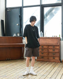 Edge pocket short sleeve T-shirt