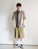 Bliss Open Collar Half Shirt