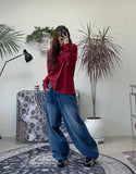 Lyle Pocket Brush Denim Pants