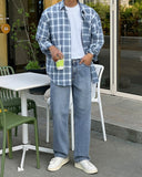 Four Season Stand Semi Wide Denim Pants