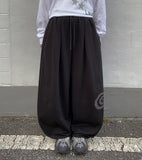 [unisex] Beulten Printing Training Banding Wide Pants