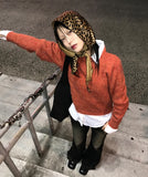 LEOPARD SCARF