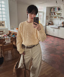 Forre Cable Heavy Round Knit