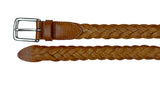 Square buckle mesh belt