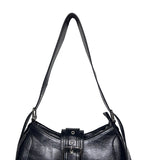 Front buckle eyelet bag