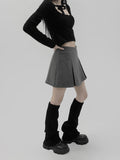 Chelf Pleated Mini Skirt