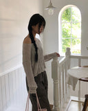 Frea Boucle See-through Knit