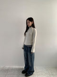 Soyan denim wide pants