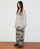 PRESENT ONE SHOULDER LS TEE