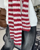 Kani Stripe Knit Muffler