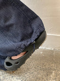 [unisex] Menteki Summer Banding Raw Denim Wide Pants