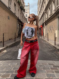 Coloring Washed Wide Pants